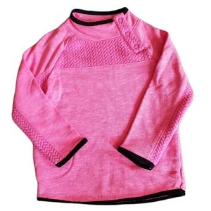 Pink Pullover Sweatshirt for Toddlers